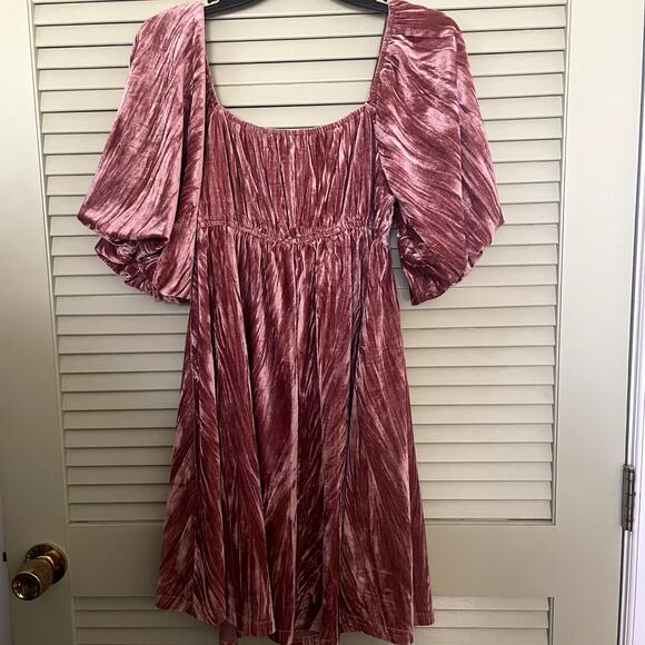 Baevely USA NWT Velvet Boho Dress Size Medium - Picture 1 of 4